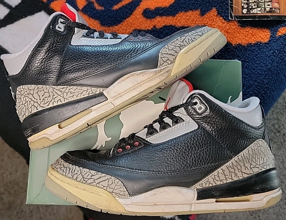 Nike Air Jordan 3 ブラック Jordan 3 Retro 1994 Black for Sale | Authenticity Guaranteed | eBay