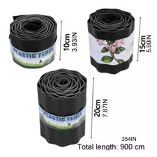 Funktionelle Gartenumrandung Umrandung verhindert Überwucherung mit flexiblem D