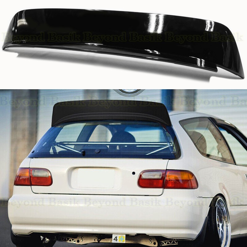 1992 1993 1994 1995 Honda Civic Hatchback GLOSS BLACK Spoon BYS