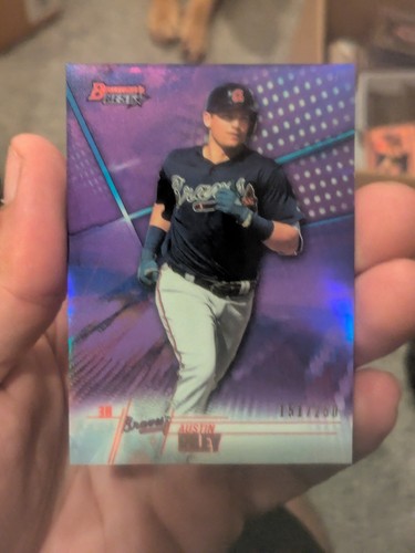Austin Riley [Refractor] #TP-5 2018 Bowman's Best Top Prospects card