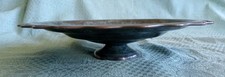 Centrotavola in Ottone Decorato color Rame Ossidato anni '50 -vintage-