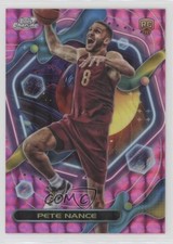 2023-24 Topps Cosmic Chrome Pink Galaxy Refractor Pete Nance #200 2u3