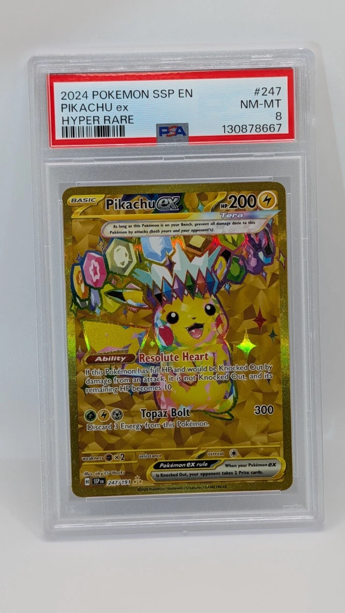 Pikachu Ex 247/191 Sv08: Surging Sparks for sale | eBay