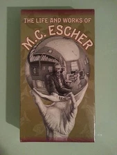 THE LIFE AND WORKS OF MC ESCHER      VHS VIDEOTAPE  NEW 