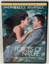 FORCES OF NATURE DVD MOVIE, SANDRA BULLOCK, BEN AFFLECK, MAURA TIERNEY, WS, GUC