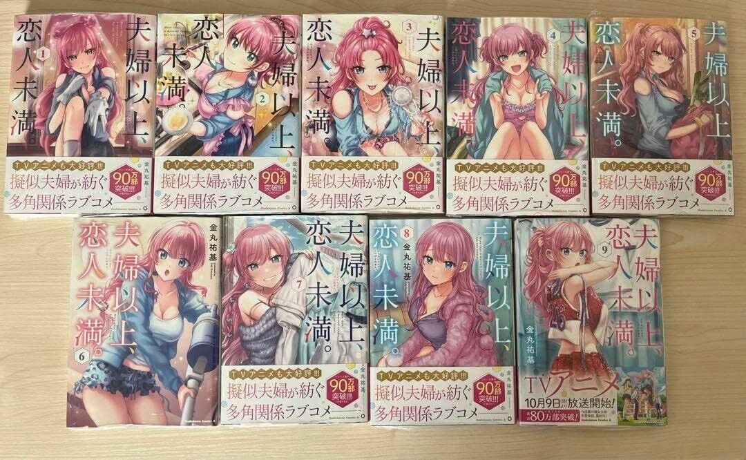 Fuufu Ijou, Koibito Miman Vol.1-10 Comics Latest Full Set Japanese Ver Manga