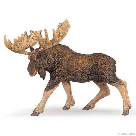Papo 50065 Moose 13 Cm Wildlife