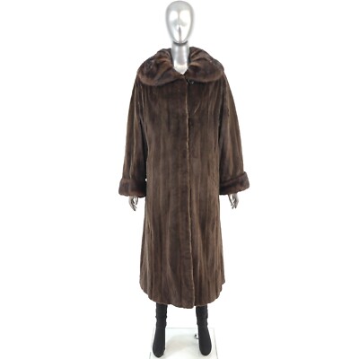 Pierre Balmain/ Saks-Fifth Avenue Sheared Mink Coat- Size XXL | eBay