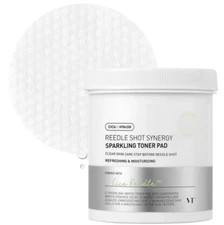 VT COSMETICS Synergy Sparkling Toner Pad – 80 Pads - Authentic & U.S. Seller
