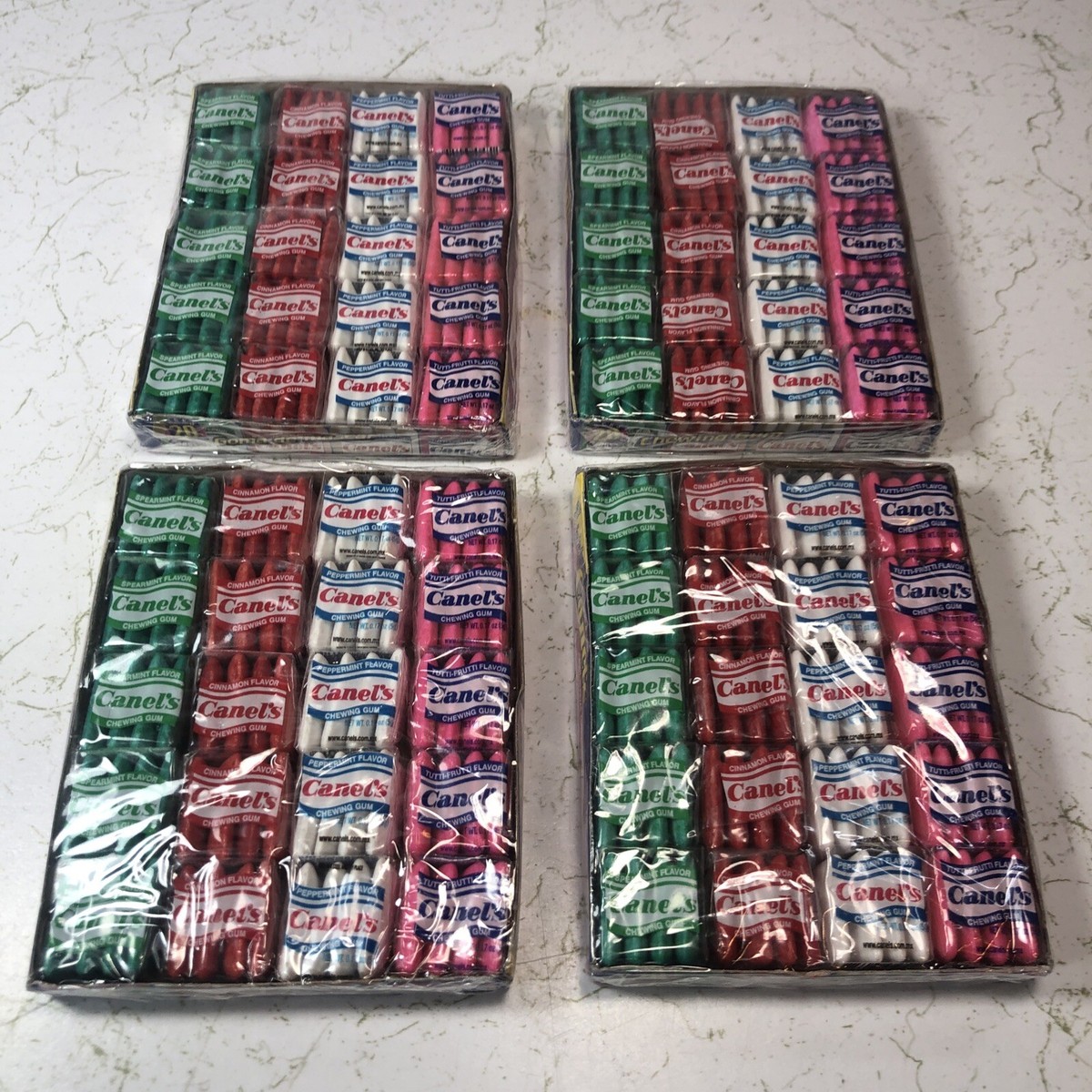 4 PACK * Canel's Chewing Gum Original Flavor MEXICAN CHICLETS