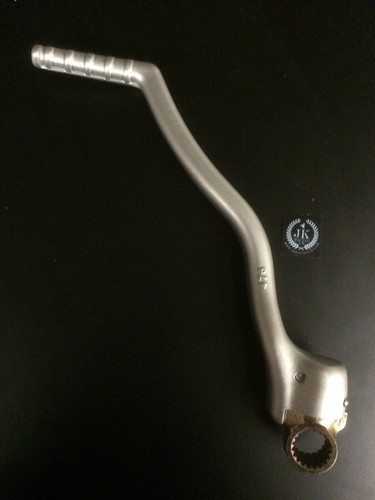 HONDA CR250 1988-96 Nuevo pedal de palanca de arranque plateado Evo mx - Imagen 1 de 6