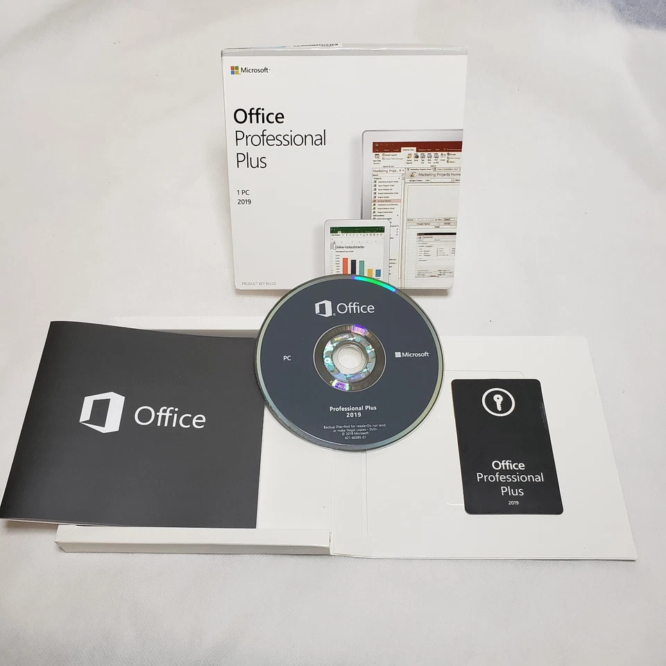 Microsoft ​Office 2019 Professional Plus - DVD - New Sealed Retail Package - Image 2 of 3