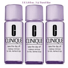 3 PC Clinique Take The Day Off Makeup Remover 3 1.0 fl oz. New