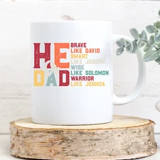 Christian Dad Mug  Faith-Based Father’s Day Gift Coffee Mug Religious present
