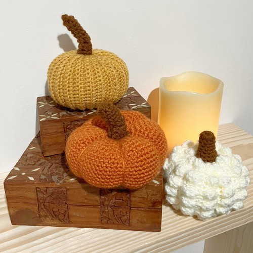 Crochet Pattern for Pumpkin - Halloween Decoration - CP505 - Picture 6 of 12