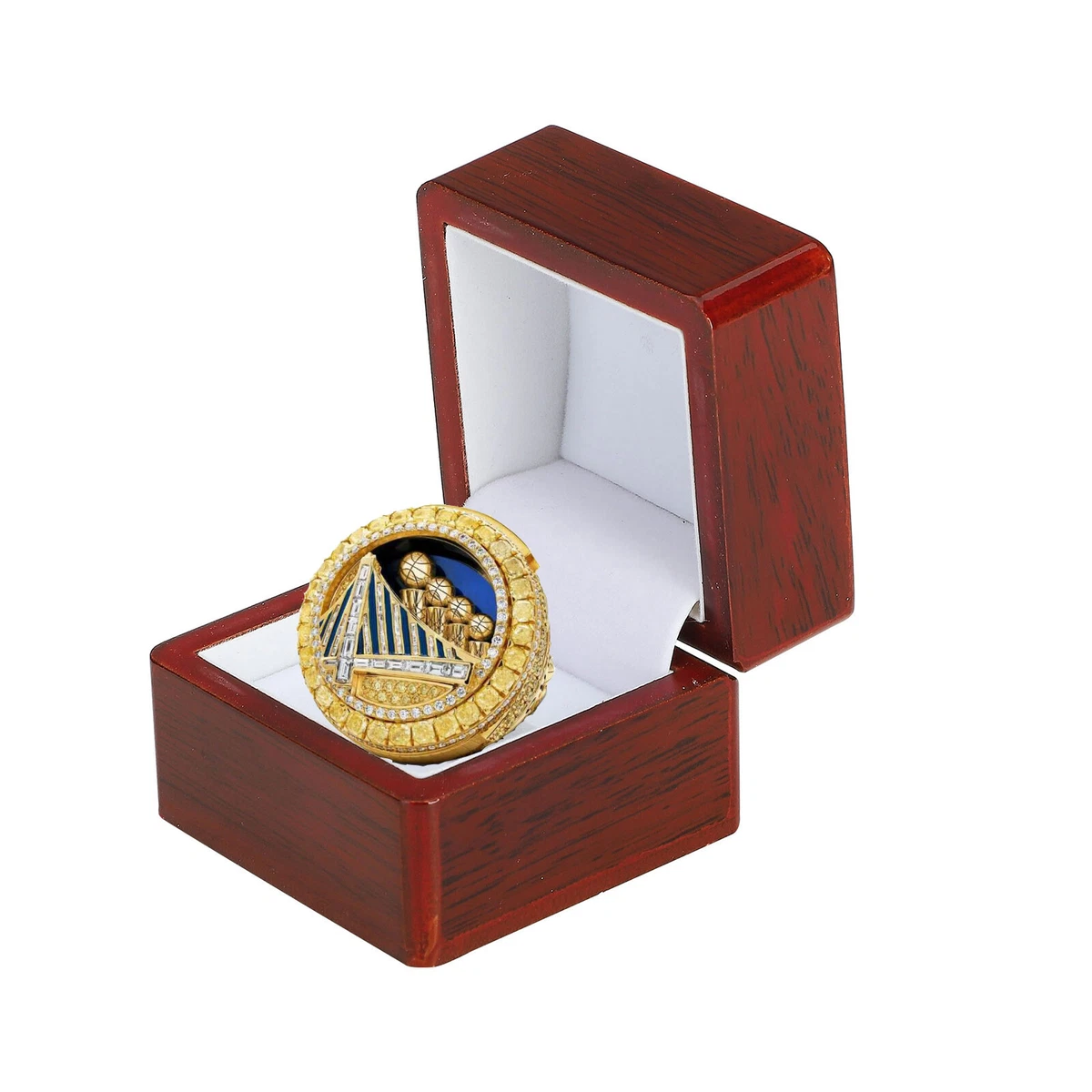 2022 NBA Champions: Golden State Warriors - Gold Ring