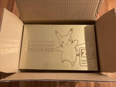 Pokemon Card Game 25th Anniversary Golden Box Japan Limited