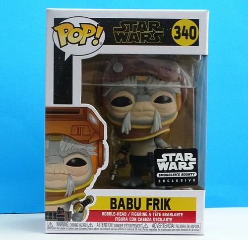 Star Wars Pop Vinyl - #340 Babu Frik (Smugglers Bounty) +Prot