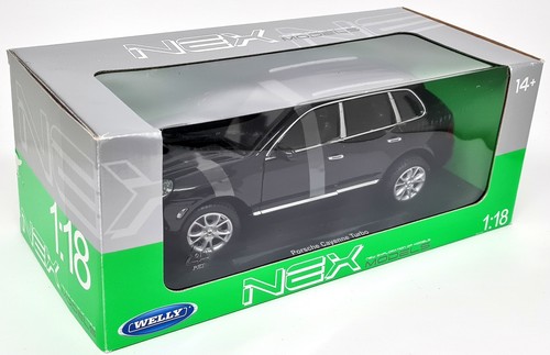 Nex 1/18 - Porsche Cayenne Turbo Black (Windscreen issue) Diecast Model Car - Picture 2 of 9