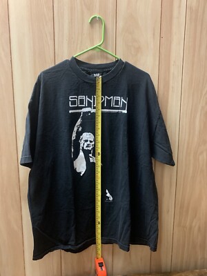 Vintage ECW The Sandman Shirt Adult XX-Large Black Wrestling WWF