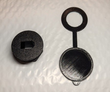 Threaded Panel Mount Adapter, XT60 Connector With Dust Cover