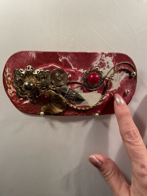 Vintage Handcrafted Custom-Made Belt Buckle by Johnny Polk signed #1405 (OL2) Vintage Handcrafted Custom Made Belt Buckle by Johnny Polk  main image 2