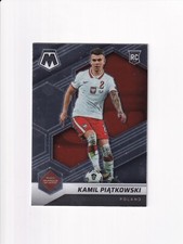 2021-22 Panini MOSAIC FIFA ROAD TO WORLD CUP ROOKIE RC KAMIL PIATKOWSKI