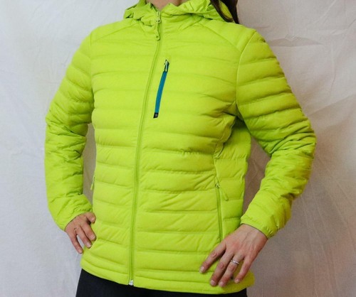 Mountain Hardwear Women's Stretchdown Hooded Jacket Fresh Bud L