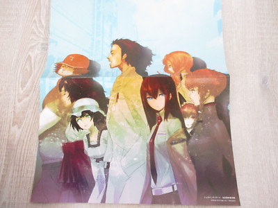 STEINS GATE Official Art Works w/Poster Book Nitroplus Xbox360
