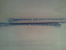 3-ply Flemish Bow string for any recurve or longbow with Halo serving