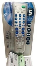 REMOTE CONTROL SONY RM-V302 MULTI BRAND PROGRAMMABLE 5 DEVICE USED ORIGINAL PKG