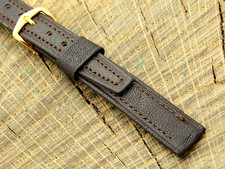 JB Champion Calfskin w Gold Tone Buckle NOS Unused Vintage Watch Band 11mm