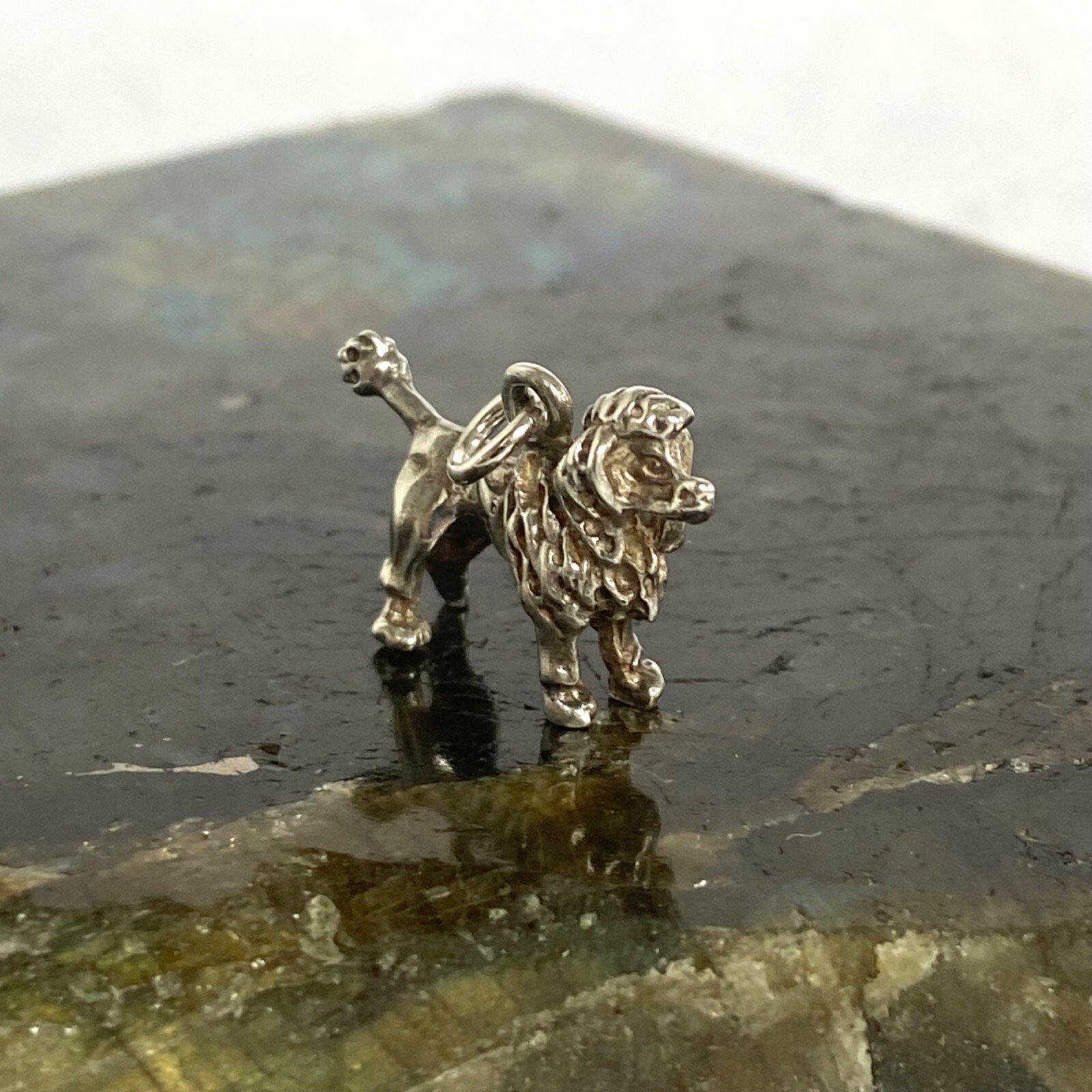 Solid Sterling Silver 925 3 Dimensional Poodle Do… - image 11