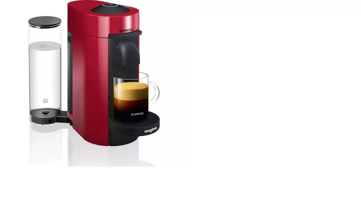 Magimix Nespresso Vertuo Plus M600 Coffee Machine Red UK