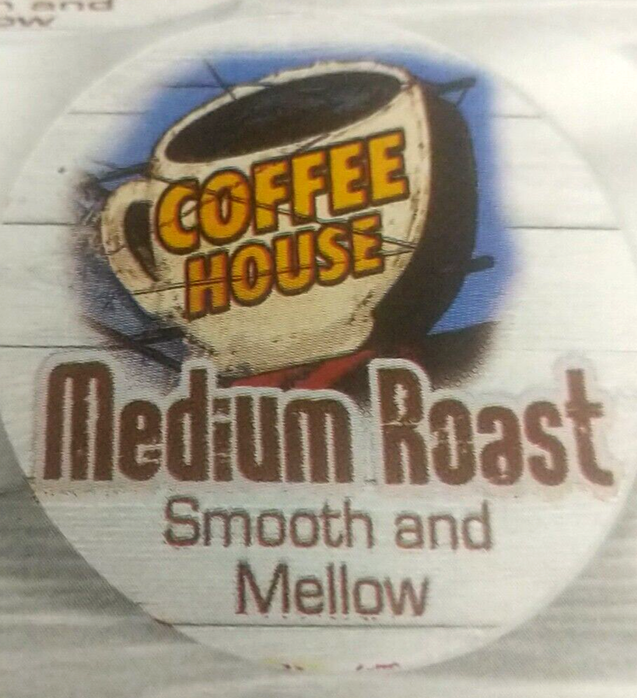 (80) Coffee House Medium Roast Kcups 100 Arabica Coffee Smooth and