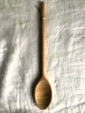 Old Bowls Bowling Crown Green Wooden Spoon Trophy / Award. Old Bowls Players....