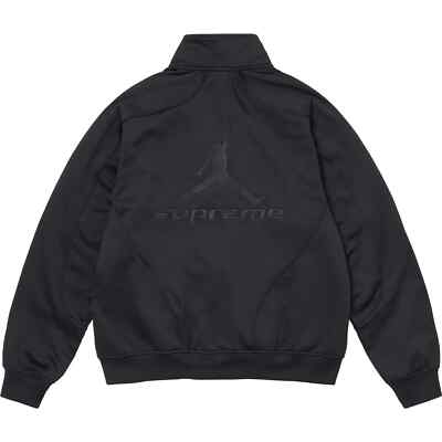 Supreme x Jordan Tricot Track Jacket 3colors Black Brown Supreme x Jordan Tricot Track Jacket 3colors Black Brown