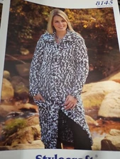 Stylecraft Alpine Knitting Pattern 8145 Jacket S-M-L