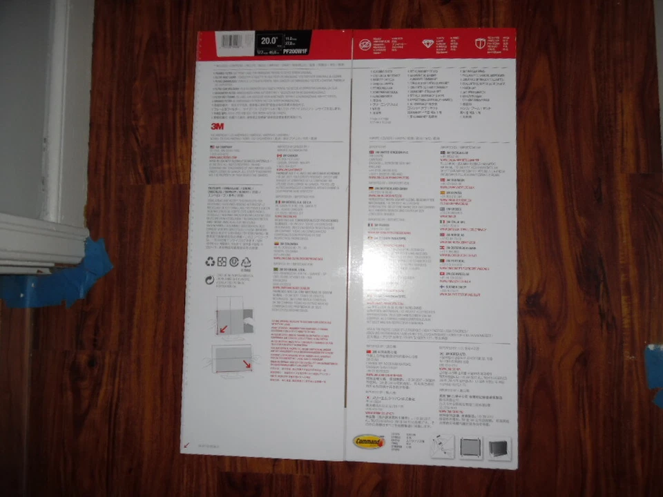 3M Framed Privacy Filter 20" Widescreen Monitor (16:10 - 17.7" x 11") (PF200W1F) - Image 3 of 4