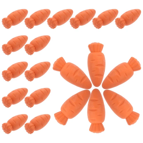 20x Kreative Radiergummis Mini Karottenform Kinder Bleistift Radierer Malen Zeichnen Werkzeug - Bild 12 von 13