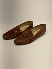 Sam Edelman Women's Loraine Frontier Brown Flat Loafer Sz 10