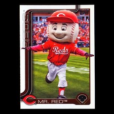 Mr. Red 2025 Topps Celebration Mascots Reds