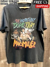 Mac Miller The Incredibly Dope Tour Short Unisex T-Shirt Cotton Full Size