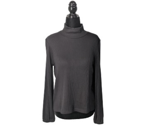 NWT Madewell Black Ribbed Swing 