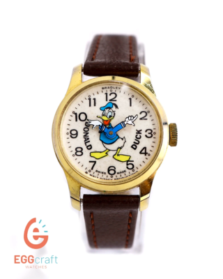 Vintage Rare Disney Bradley Donald Duck Ladies Watch Swiss  display picture 1