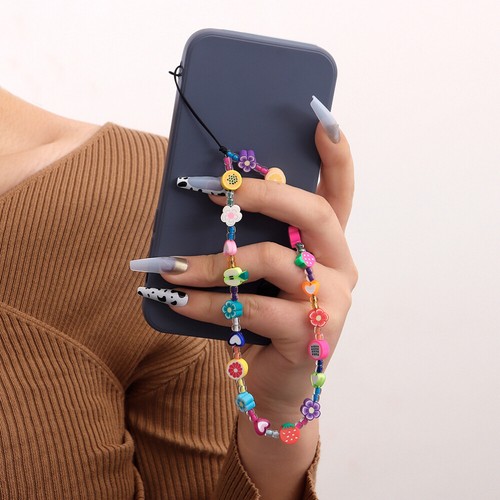 2 Pack Chain Miss Polymer Clay Lanyard Theft Strap - Zdjęcie 8 z 12