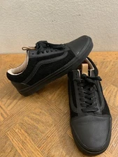 vans california Reissue Old Skool Wool Leather Black Men’s Size 6.5 Women’s 8
