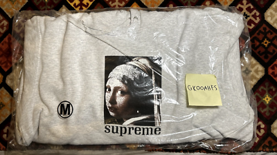Supreme Pearl Hooded Sweatshirt Ash Grey Size Medium FW20 Pearl  