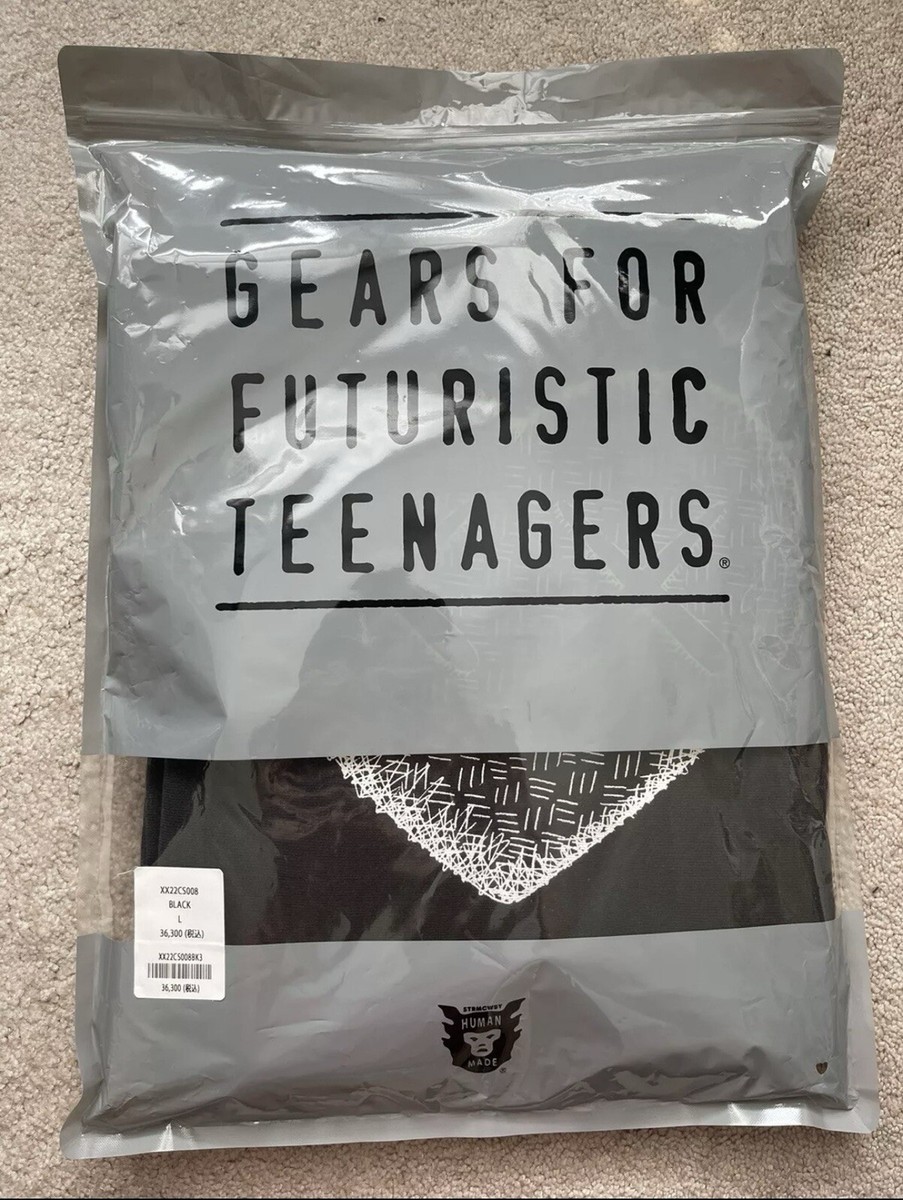 KAWS X HUMAN MADE #1 PIZZA HOODIE BLACK SIZE LARGE FW21 | eBay