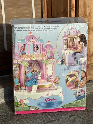 Barbie Vanity Island Princess magical Castle My Size K8117 100% New & COMPLETE